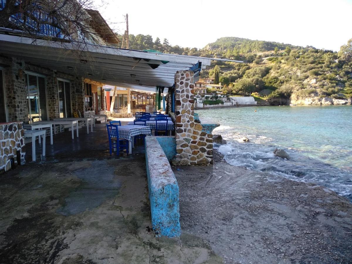 Palm Tree House By The Beach Skhoínos Εξωτερικό φωτογραφία